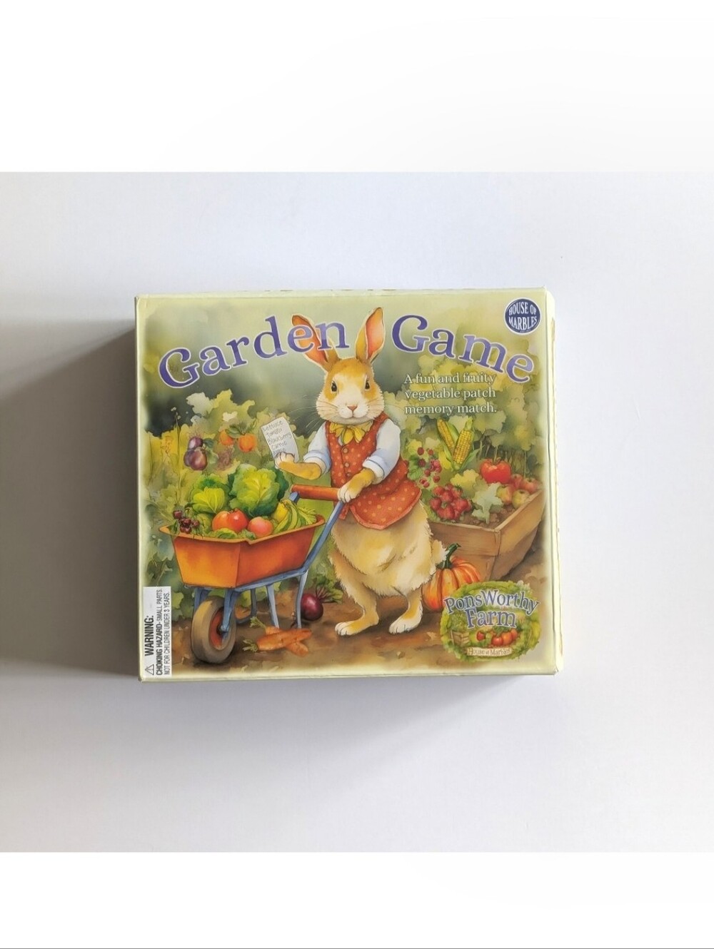 New House of Marbles Ponsworthy Farm Garden Game Memory Match Complete
